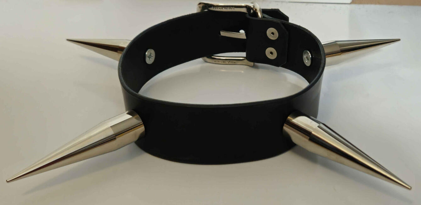 BIG STABBIES Collar max Ø: 47cm Collar min. Ø: 39cm 1200NOK/≈107€